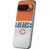 NFL Chicago Bears White Striped Pixel 9 Pro XL Skin